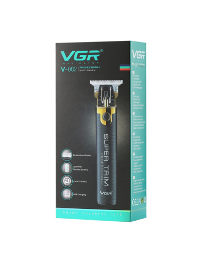 Аккумуляторная машинка для стрижки волос-триммер VGR V-082 195431