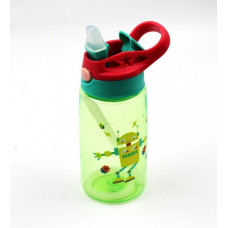 Пляшка для годування Baby bottle CUP LB 400 з чохлом Зелена 196099