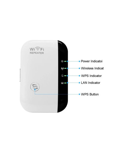 Антена Бездротовий Wi-Fi репітер розширювач діапазону WIFI Repeator мережі MHZ / WF-03 196249