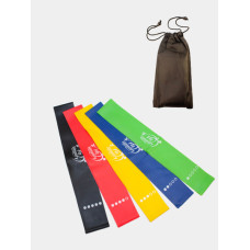 Набір фітнес резинок 5 шт в чохлі Fit Simplify 196295