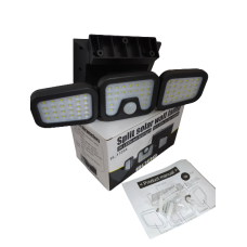 Автономний вуличний світлодіодний ліхтар Solar lamp NJ-0013 196301