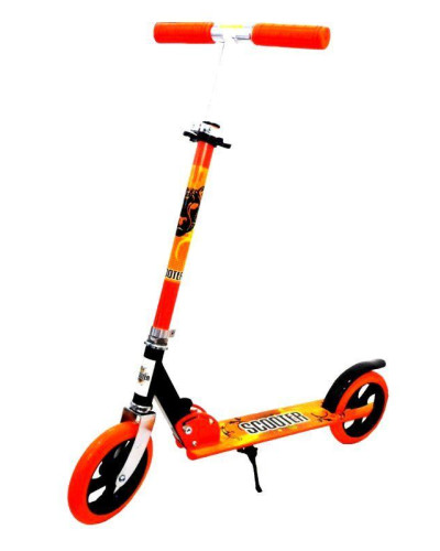 Двоколісний самокат складний помаранчевий Scooter Orange 196537