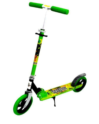 Двоколісний самокат складний зелений Scooter Green 196539
