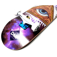 Скейтборд дерев'яний з друком очей від Fish Skateboard EYE 196597