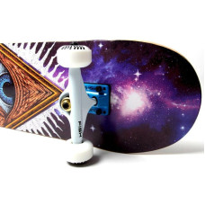 Скейтборд дерев'яний з друком очей від Fish Skateboard EYE 196597