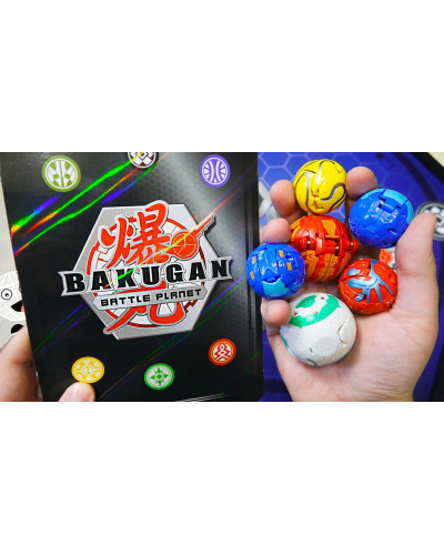 Бакуган іграшка Bakugan герої в кулях різнокольорові 196669