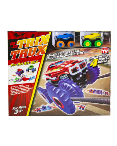 Монстер - траки Trix Trux набір на дві машинки 196698