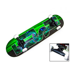 Скейтборд дерев'яний від Fish Skateboard Green Peafowl 197619