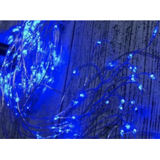 Гірлянда 50 Led 5M Крапля роси на мідному дроті M MULTI працює від батарейок + USB 198247