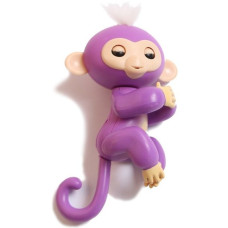 Комплект Fingerlings Jungle Gym PlaySet + інтерактивна обезьянка Фіолетовий 198713