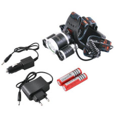 Ліхтарик на голову фонар 3 LED лампи Bailong RJ 3000 T6 198766