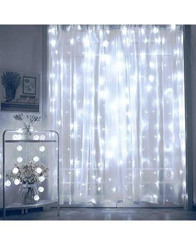 Гірлянда LED Xmas Водопад 3M*2M 320-W Біла 198849