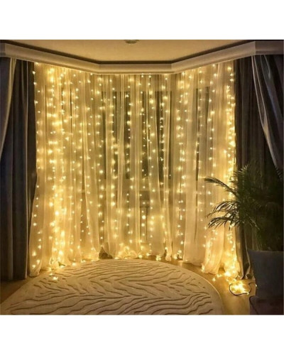 Гірлянда Xmas LED Водопад 3M*2M 320-WW Теплий білий 198850
