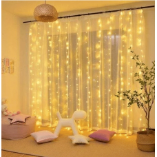 Гірлянда  Xmas  LED Водопад 3M*2M 320-WW Теплий білий 198850