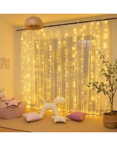 Гірлянда Xmas LED Водопад 3M*2M 320-WW Теплий білий 198850