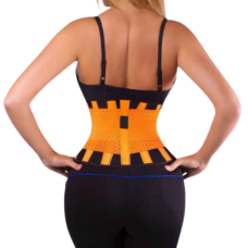 Ремінь для схуднення Xtreme Power Belt на липучці Помаранчевий розмір S 199131