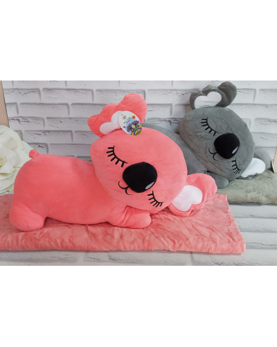 М'яка іграшка Sweet з пледом розмір пледа 160*120см 199161