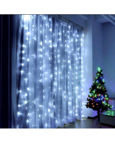 ГІРЛЯНДА ШТОРА 2 * 2 180led Біла 199176
