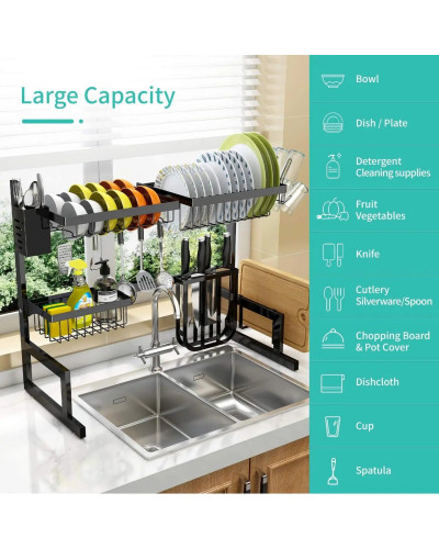 Сушарка для посуду металева KitchenRack (65см)199234