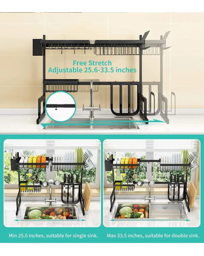 Сушарка для посуду металева KitchenRack (65см)199234