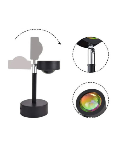 Лампа заката світлодіодна підлогова Sunset Lamp Q08 199710