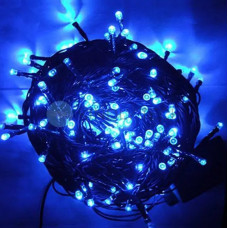 Гірлянда RD-7064 200LED ВУЛИЦЯ Провід-Чорний, Колір ламп-Синій 199750