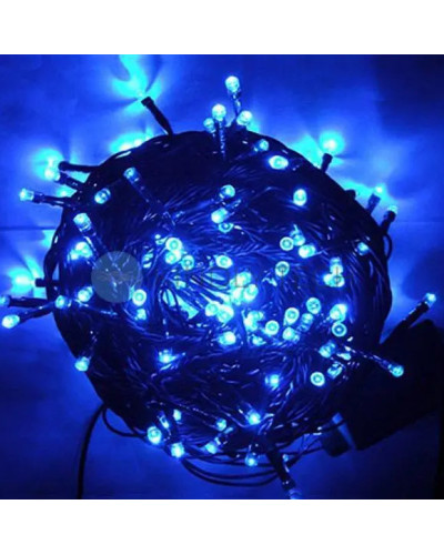 Гірлянда RD-7064 200LED ВУЛИЦЯ Провід-Чорний, Колір ламп-Синій 199750