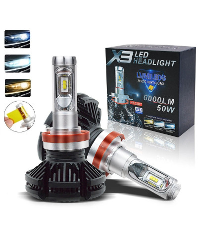 Автомобільні LED лампи X3-H1 201373