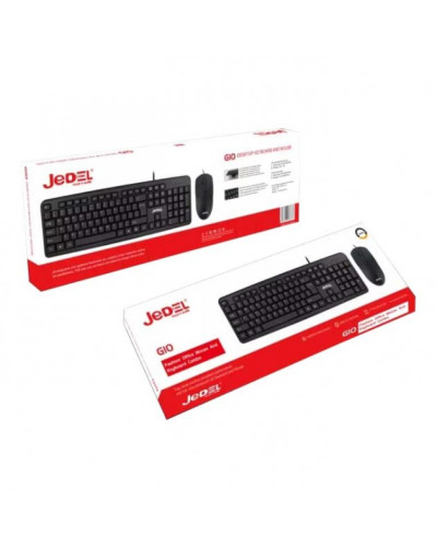Клавиатура + мышь проводная JEDEL COMBO G10 202002