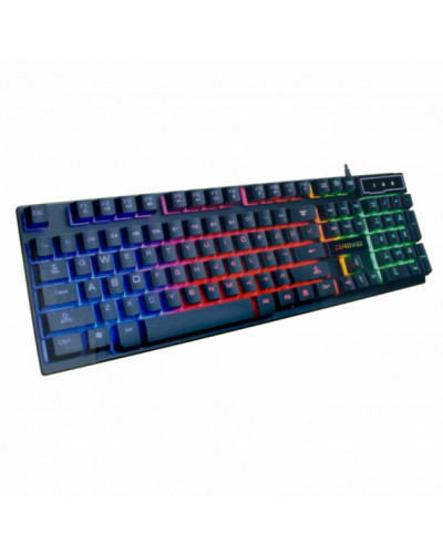 Клавіатура проводова ZORNWEE ZE-510 RGB мультимедійна 202012
