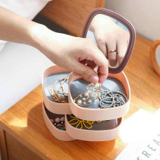 Шкатулка органайзер для бижутерии Rotating Jewelry Organizer 203186