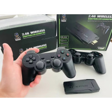 Ігрова приставка бездротова LITE GREEN HDMI 3535 ігр Dendy, Sega, Аркадні ігри, Game Boy, Nintendo, Atari, PlayStation 1 205645