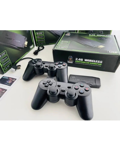 Ігрова приставка бездротова LITE GREEN HDMI 3535 ігр Dendy, Sega, Аркадні ігри, Game Boy, Nintendo, Atari, PlayStation 1 205645