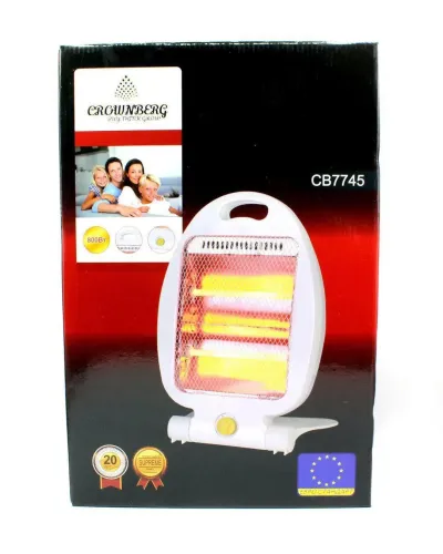 Інфрачервоний кварцовий обігрівач Crownberg CB-7745 Quartz Heater 205666