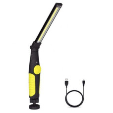 Ліхтар для кемпінгу BL-W55-COB, ЗУ micro USB, вбудований акумулятор, обертання 180º + 180º, магніт 205714