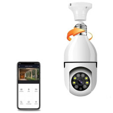 Бездротова IP-камера в плафон для лампочки E-smarter E27 Full-HD 2MP з WIFI