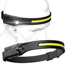 Налобний акумуляторний ліхтар з датчиком руху Bailong BL-G28 XPE LED COB 205842