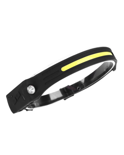 Налобний акумуляторний ліхтар з датчиком руху Bailong BL-G28 XPE LED COB 205842