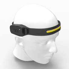 Налобний акумуляторний ліхтар з датчиком руху Bailong BL-G28 XPE LED COB 205842
