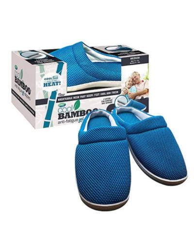 Бамбукові тапочки Cool Bamboo Anti-Fatigue Gel Slippers 206947