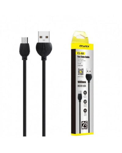 USB кабель зарядний AWEI CL-61 Micro USB 207049