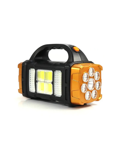 Акумуляторний LED ліхтар Hurry Bolt HB-1678 аварійний світильник з сонячною панеллю та Power Bank 207072
