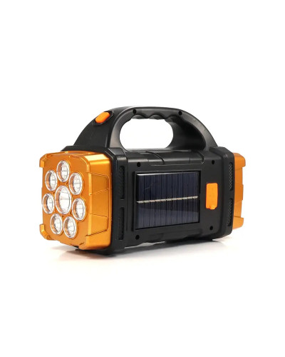 Акумуляторний LED ліхтар Hurry Bolt HB-1678 аварійний світильник з сонячною панеллю та Power Bank 207072