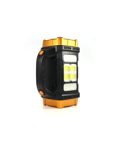 Акумуляторний LED ліхтар Hurry Bolt HB-1678 аварійний світильник з сонячною панеллю та Power Bank 207072