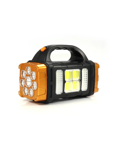 Акумуляторний LED ліхтар Hurry Bolt HB-1678 аварійний світильник з сонячною панеллю та Power Bank 207072