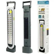 Ліхтар LED з акумулятором HEL-6855T з сонячною панеллю 207074
