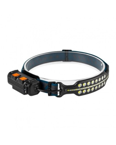 Ліхтарик на голову BL-W690-2-SMD (білий + червоний), датчик руху, літій-іонний 207097