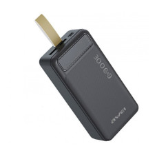 Портативний зарядний пристрій Power Bank УМБ Awei P7K 30000mah USB/Type-C чорний 207112
