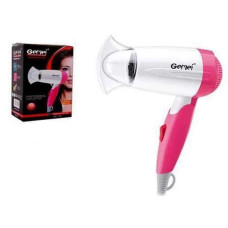 Дорожній фен для сушки укладки волосся Gemei GM-1709 1000 Вт