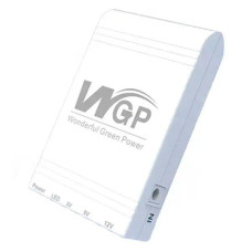 Міні UPS WGP, Powerbank на 10400Mah, Виходи USB, DC 9V, 12V. ІБП для Роутерів Білий 207134